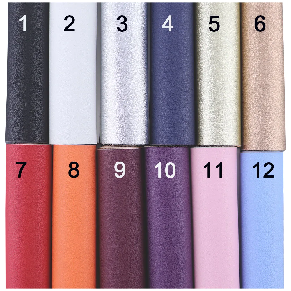 Thick Smooth Synthetic PU Faux Leather Fabric For Bows Handbags  DIY Craft Project H0400