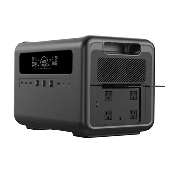 2400W Solar Power Generator Large Capacity Portable Power Station 1
