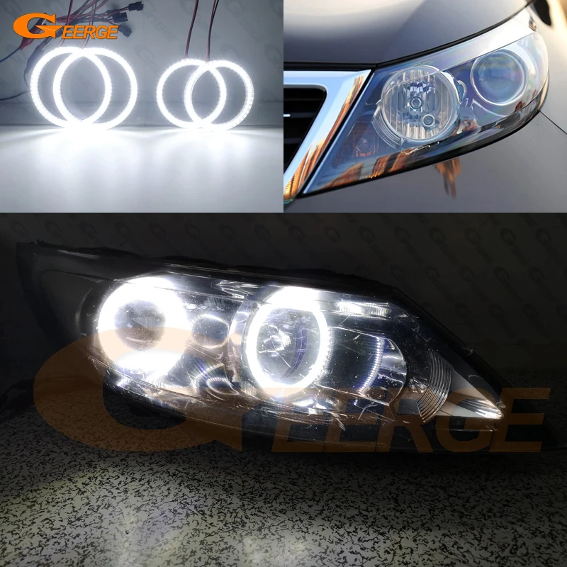 

Для Kia Sportage 3 SL 2010 2011 2012 2013 2014 2015 ультра яркий SMD комплект светодиодов «глаза ангела» Halo кольца Дневной светильник