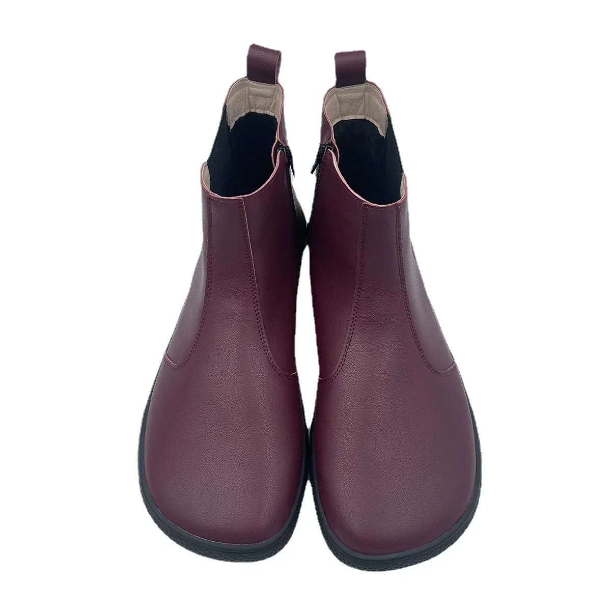 Women Shoes Tipsietoes Chelsea Barefoot Autumn Spring Boots With Leather Linning Inside For Women Zero Drop Sole Light Weight Wider Toe Box