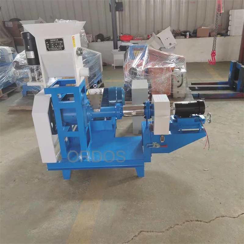 

150-200kg/h High Efficiency Float Chicken Animal Feed Pellet Making Machine Dog Extruded Floating Tilapia Floating Fish Extruder