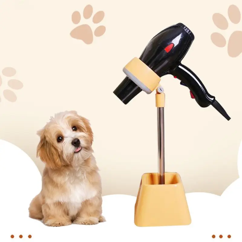 Pet Hair Dryer Display Stand Heavy Base 180 Degree Rotatable