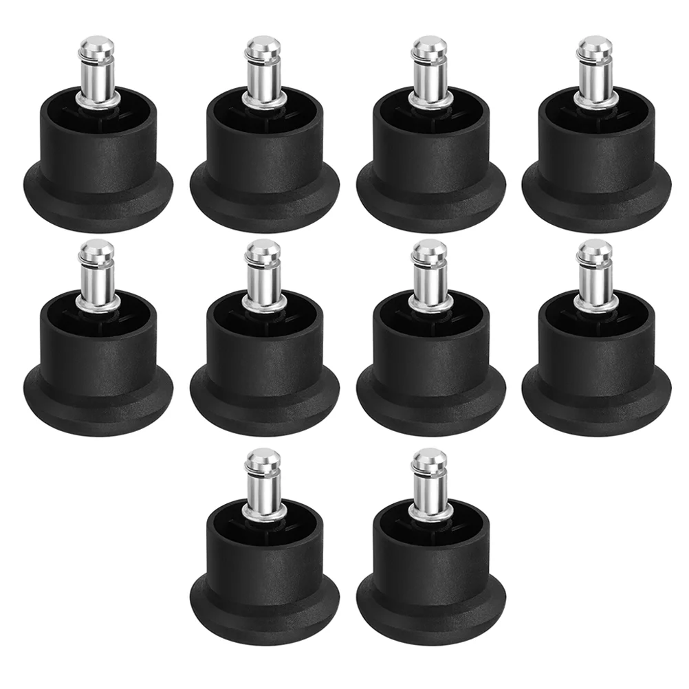 

10 Pcs Furniture Chair Fixed Foot Pad Office Rolling Feet Protectors Chairs Accessories