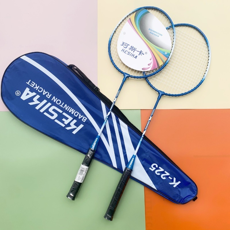 Badminton Racket Iron Alloy Split Double Racket Set Youth Adult Recreational Leisure Sports Racket Professional Badminton Racket