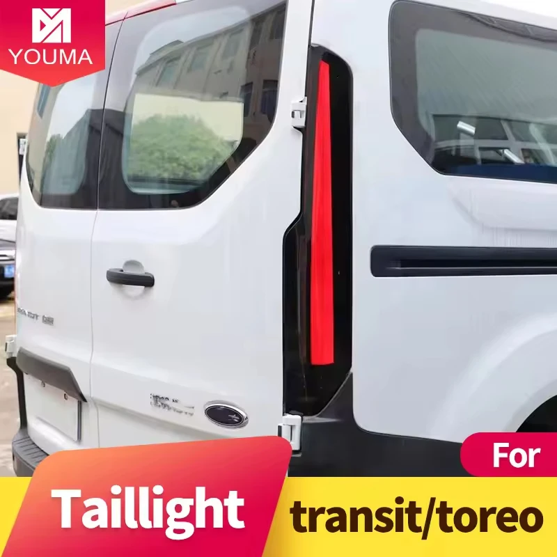 Gruppo Luci Posteriori a LED per Ford Transit Tourneo 2016-2022, Kit di Aggiornamento con Lampeggiante Dinamico - immagine 2