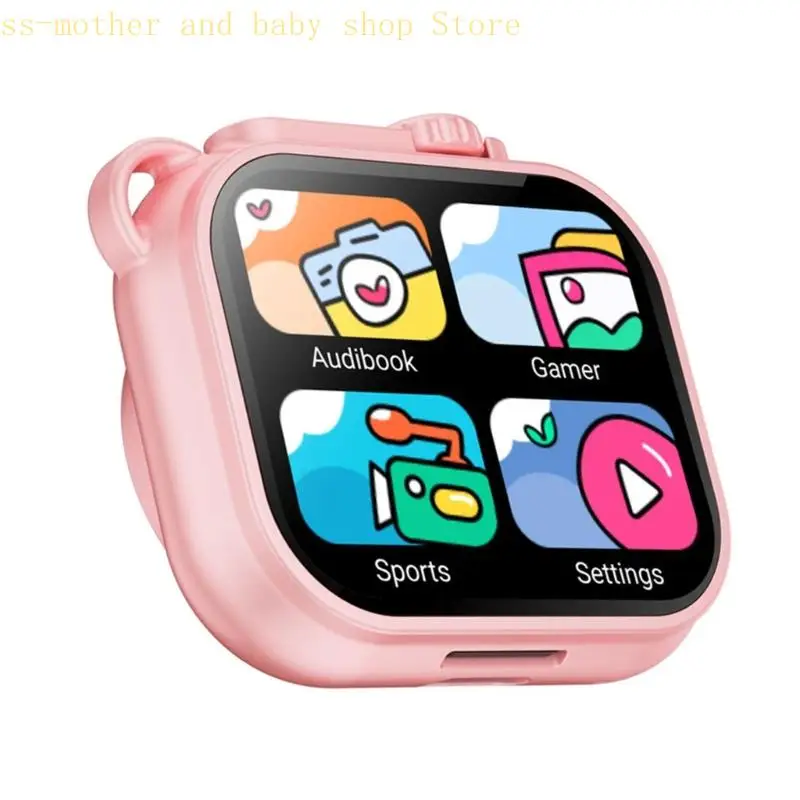 066B 10X 줌 카메라 17 게임 음악 플레이어 계산기 및 SOS 라이트가 포함된 어린이 교육용 Smartwatch
