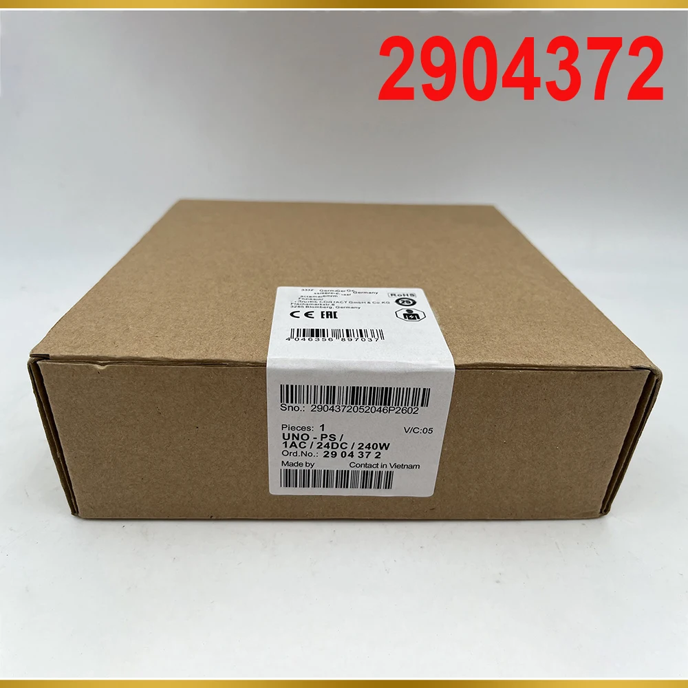 

UNO-PS/1AC/24DC/240W для источника питания Phoenix 2904372