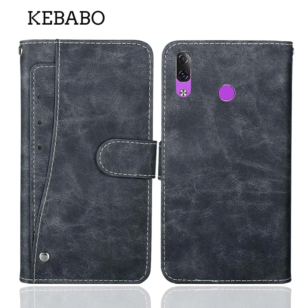 Portafoglio In Pelle Per Lenovo Z5 Z5S Enjoy Case Flip Luxury Card Slot Cover Phone Protective Book Style Bags