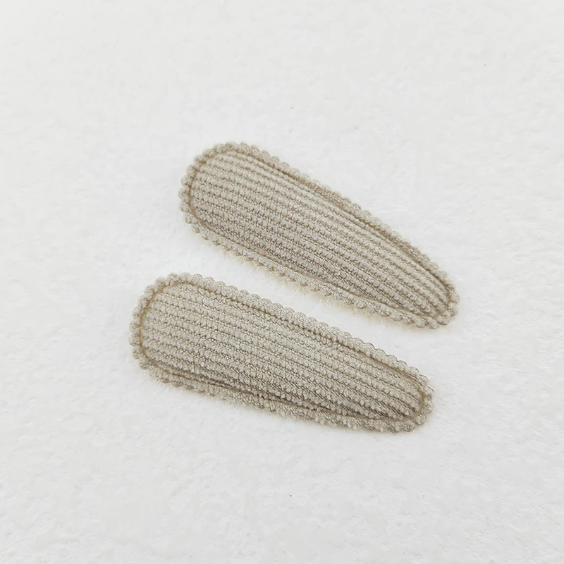 Filz Stoff Haarclip Cover Pad, Applikationen für Kleidung, Näh zubehör, DIY Kopf bedeckung, Bogen dekor Patches, 5,5 cm, 60 Stück – Detail 6