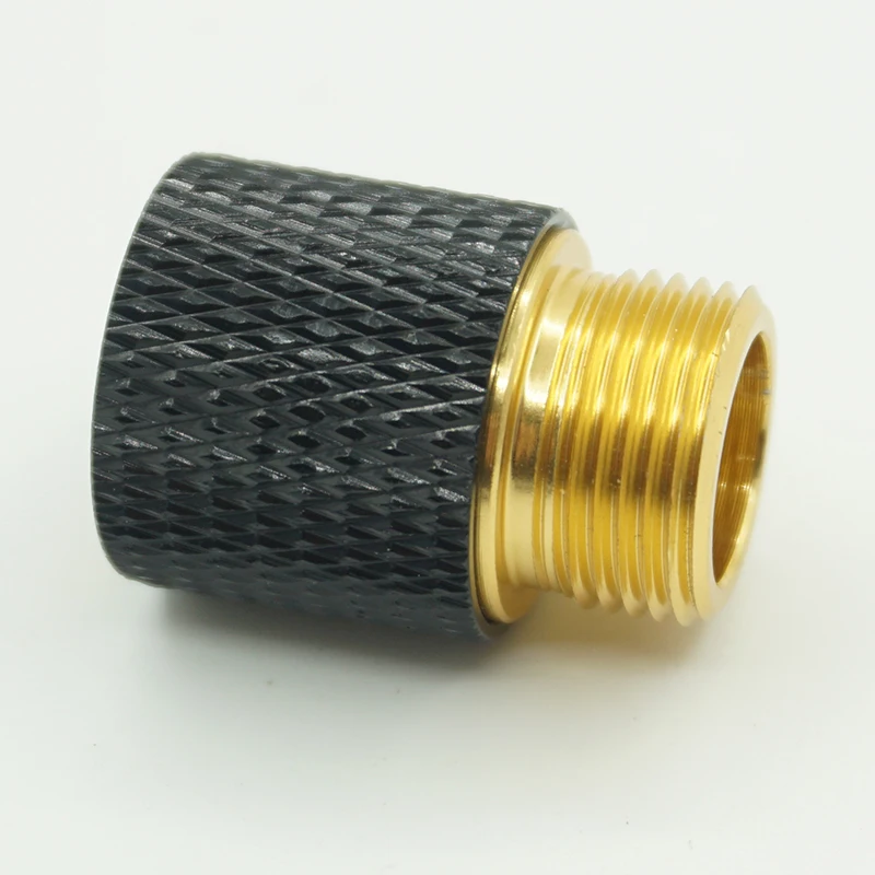 

14mm CCW to 12mm CW Nut/Threaded Fastener Aluminum 14mm Counterclockwise Thread -12mm Clockwise Thread Conversion Adapter