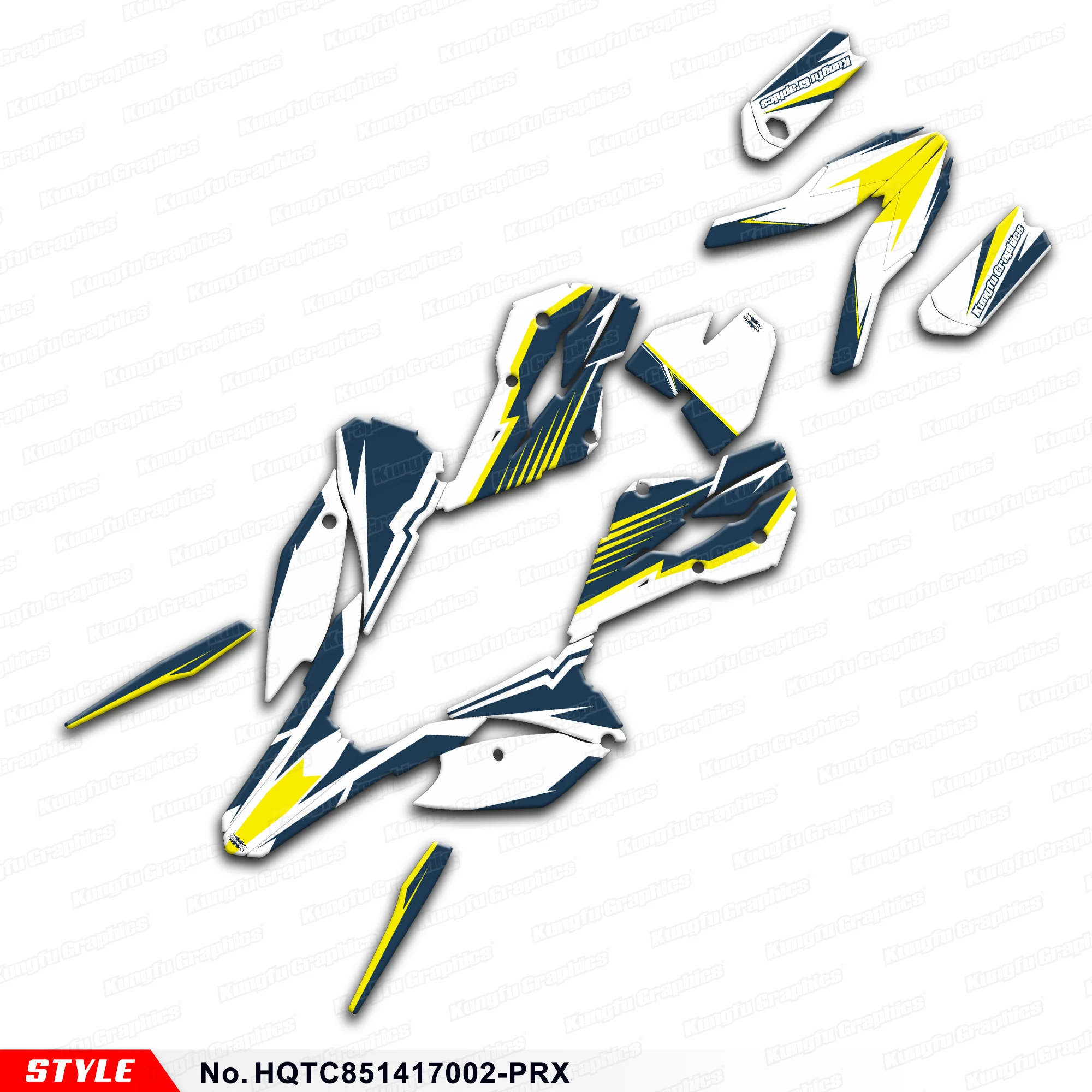 

Наклейки на мотоцикл, оболочка, наклейка для Husqvarna TC 85 2014 2015 2016, HQTC851417002-PRX