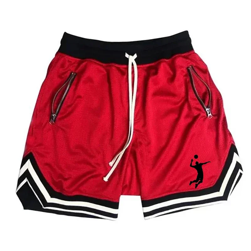 Summer Men's Casual Fashion Basketball Shorts Brand Multicolor Hip Hop Men's Comfortable Casual Basketball Pants 3