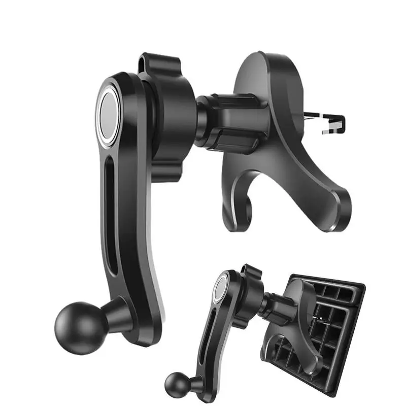 

Vent Clip Phone Holder 360 Degree Rotatable Air Vent Phone Holder Hands Free Automobile Cradle Clip For Smartphone Anti-Shake