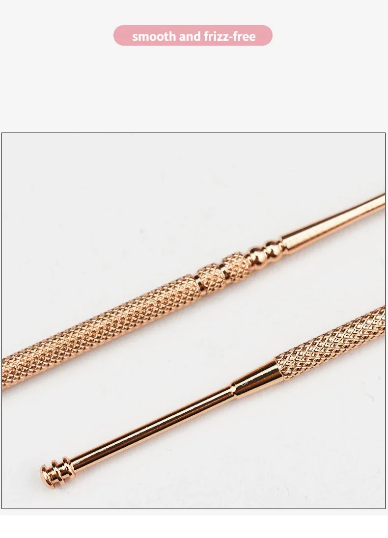 Description Picture 3 of itemStainless Steel Double Head Ear Cleaner Spoon Spiral Ear Pick Spoon Earwax Remover Cleaning Tool Ear Care Ear Clean Tool