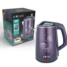 

220V 1.7 Liter Electric Kettle Fast Hot Boiling Stainless Water Kettle Teapot Intelligent Temperature Control Anti-Overheat