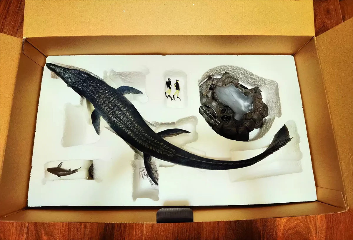 Original W Dragon 1/35 Mosasaurus Figure Lord of Abyss