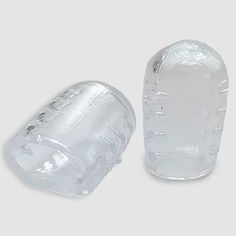 2-100PCS Toe Separator Breathable Silicon Toe Caps Toenails Protection Elasticity Anti-Friction Sweatproof Foot Protectors Cover
