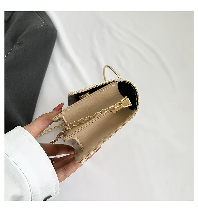 Fashion Pu Hasp Ladies Top-Handle Bags Braid Design 2024 New Brand Shoulder Bags for Women Free Shipping Bolsas Femininas