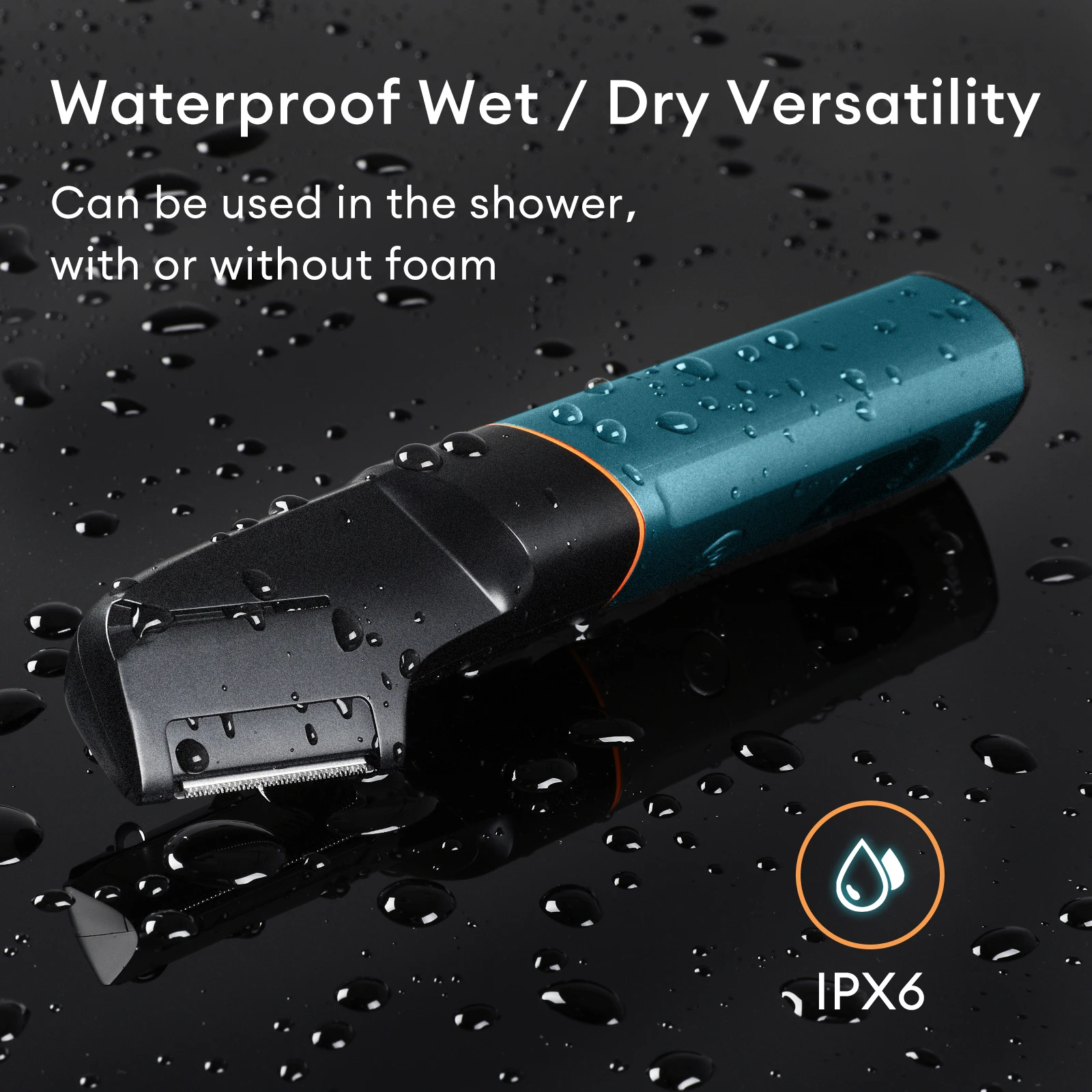 脱毛器 電動シェーバー セット 3 in 1プロの男性用脱毛キット,あごひげと髪用の電気シェーバー