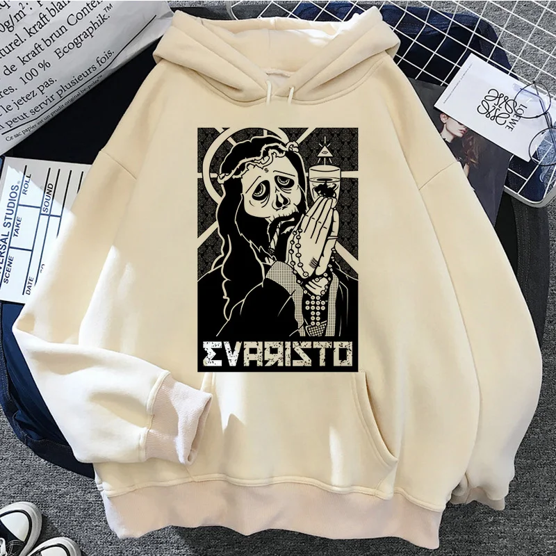 thumbnail image 1 of Extremoduro-Sudadera con capucha de estilo coreano para mujer, Jersey harajuku con gráfico y2k, ropa femenina de estilo coreano, 1 of 5