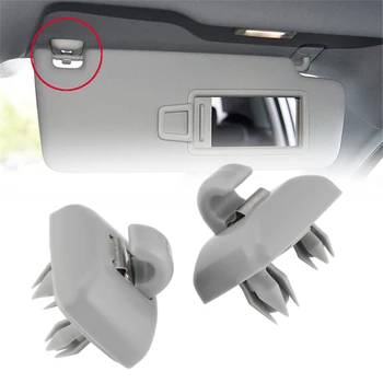 1Pcs for Audi A1 A3 A4 A5 Q3 Q5 S3 S4 S5 TT Allroad 8U0857562A Grey Interior Gray Sun Visor Clip Holder Hook Bracket Hanger 1