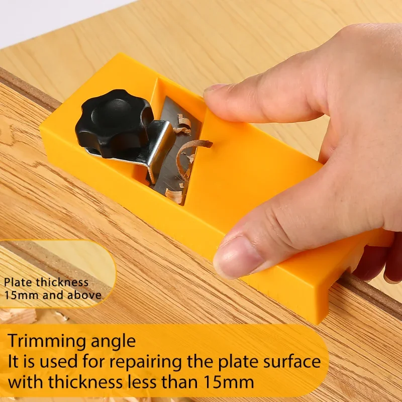 thumbnail image 2 of Woodworking Edge Corner Planer Specialty Edge Banding Trimmer Wood Chamfering Fillet Scraper Board Deburring Tool I.840907251 2 of 10