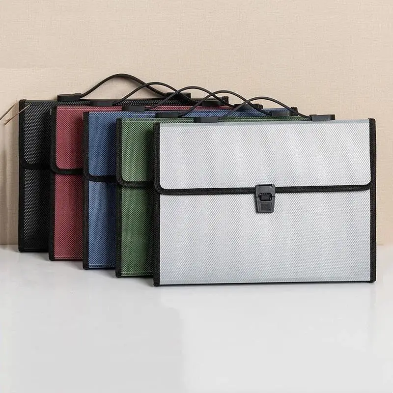Cartella Portadocumenti Espandibile Colorata A4 con 13 Tasche