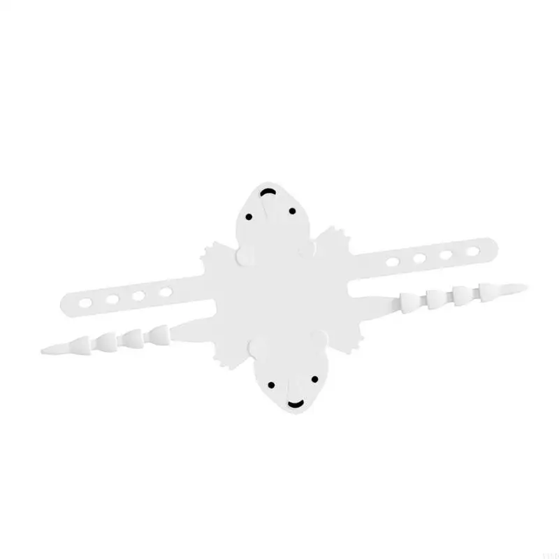 652F Natural Colored Door Silence Cushions Padded Latches Cover Upgrades for Toddler Safety Prevents Locking & Reduces Noise
