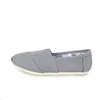 Men and Women Solid Color Shoes Large Size 35-45 Breathable Flat Canvas Flat Shoes Solid Color Soft Leather Linen Shoes 4