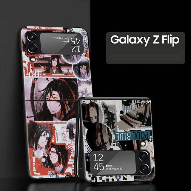 Samsung Galaxy Z Flip 4 Case Anime  Samsung Galaxy Z Flip 3 Anime Case -  Cute Anime - Aliexpress
