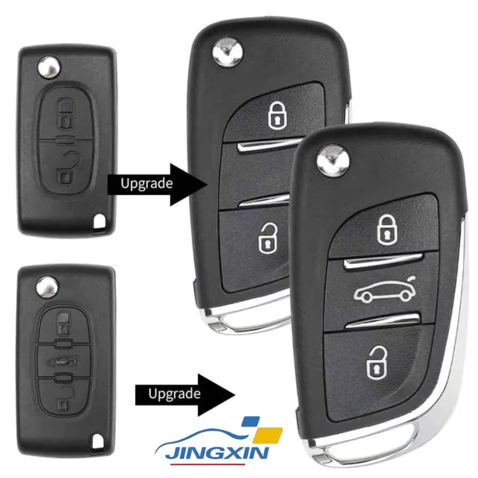 Custodia Per Telecomando Chiave Peugeot 107, 207, 307
