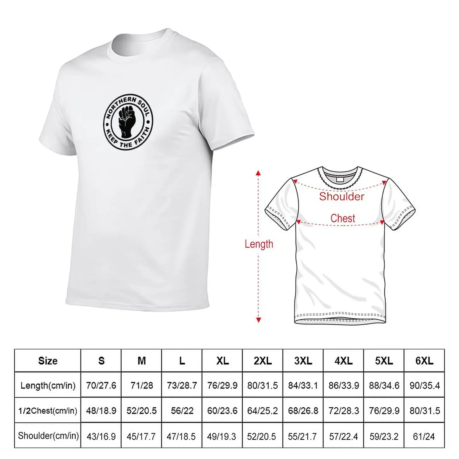 Northern Soul T-Shirt cute clothes customizeds oversized t shirts for men