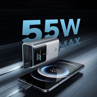 CUKTECH 10 Power Bank Mini 10000mAh PB1055 55W MAX 2-Port Output Portable Charger For iPhone 16 Xiaomi 15 Huawei 2