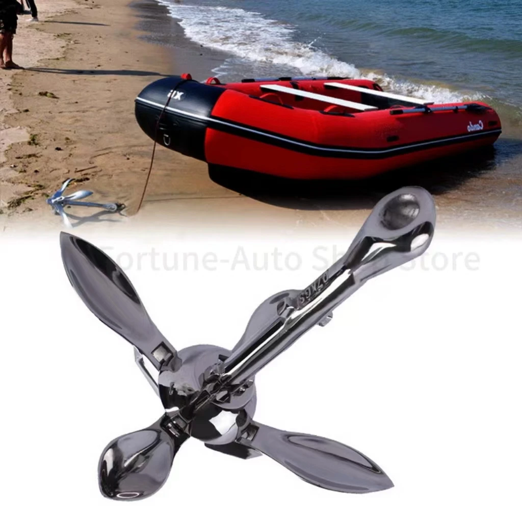 0.7Kg 316 Stainless Steel Durable Inflatable Boat Metal Anchor For Dinghy  Raft Fishing Boat Kayak Purchase Other Sizes In Store