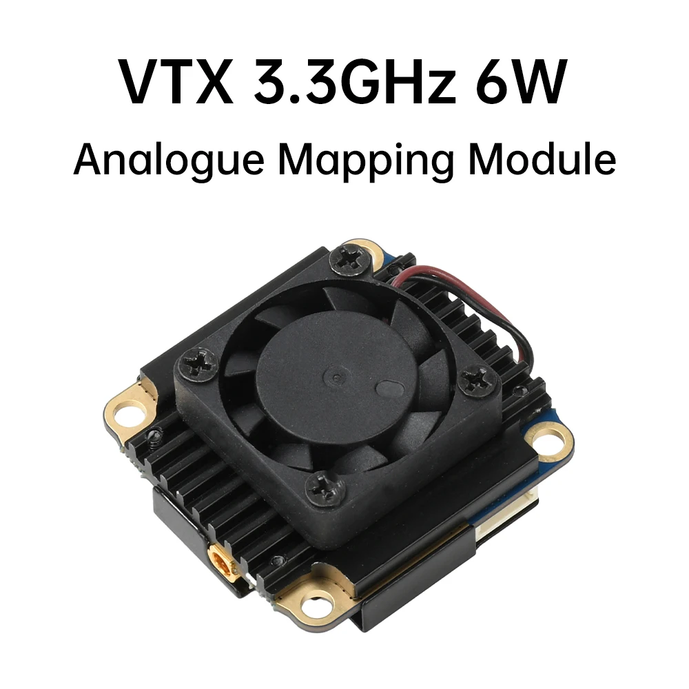 Antennes du Kit Émetteur-Récepteur FPV 3.3GHz 6W – Transmission Vidéo Longue Distance 30km pour Drone de Course, montrant la conception robuste pour longue portée.