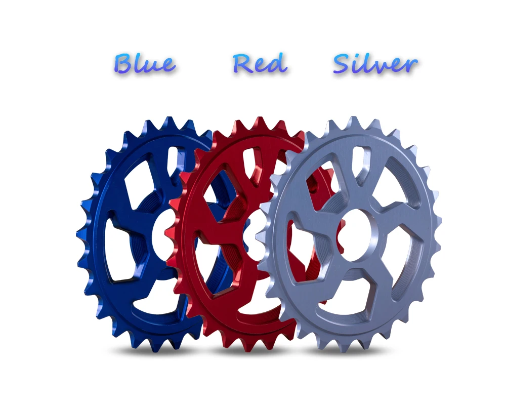 Description Picture 4 of itemFunsea BMX Sprocket 25T Alloy 6061 Bicycle Plate for Wheelie Stunt Big Cruiser One Way Chainring Full Machine Nezha