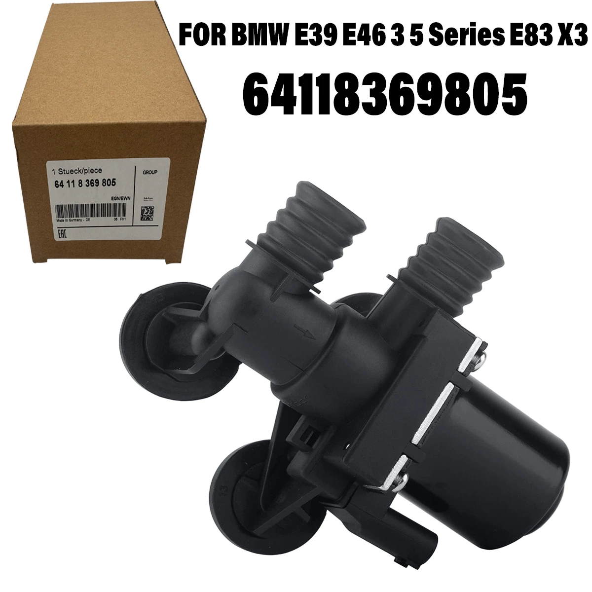 64118369805 Heater Control Valve Solenoid HAVC Water Heater Climate