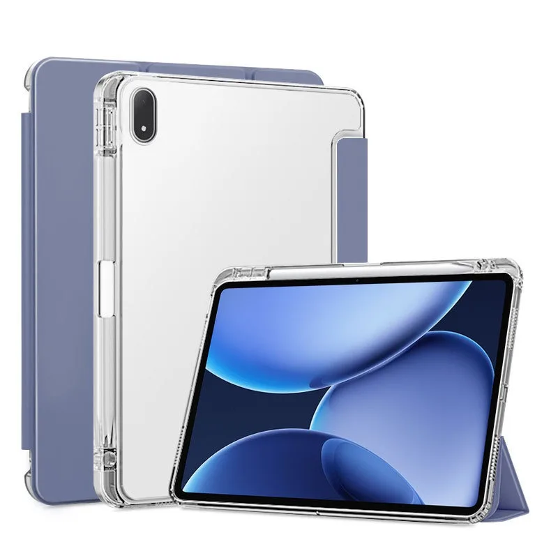 Enhanced Leather Folding Stand Case with Pen Holder