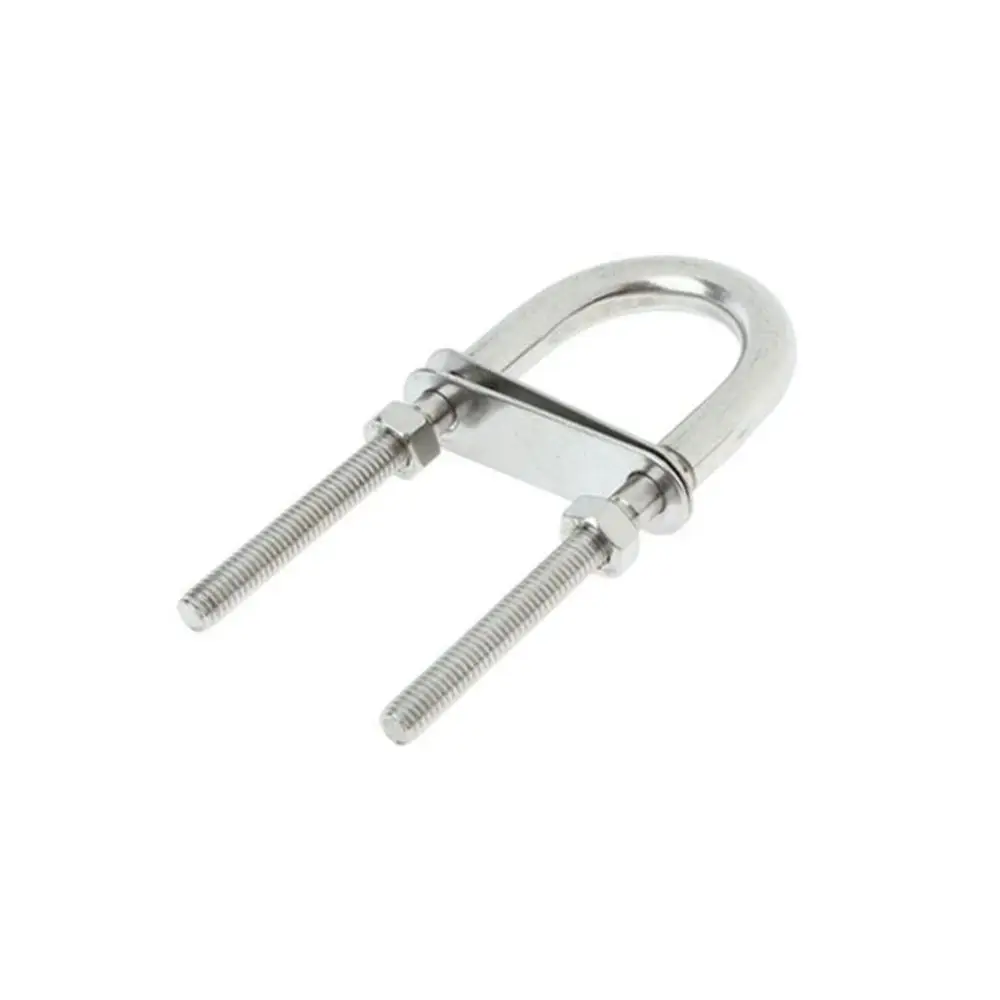 보트 하드웨어 U-볼트 요트 액세서리 금속 U-볼트 요트 보트 하드웨어 나사 너..