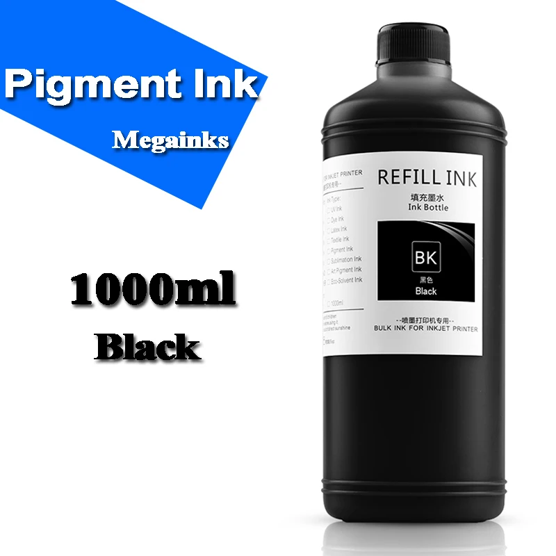 1000ml  Pigment ink For Epson Stylus Pro 4000 4800 4880 7800 7880 9800 9880 7500 7600 9500 9600 printer