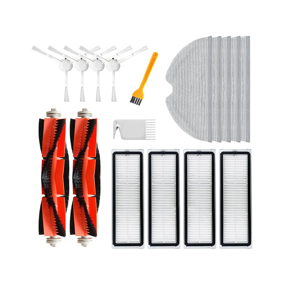 

Фильтр НЕРА Для робота-пылесоса 1C 2C STYTJ01ZHM/F9, роликовая щетка, аксессуары, запасные части