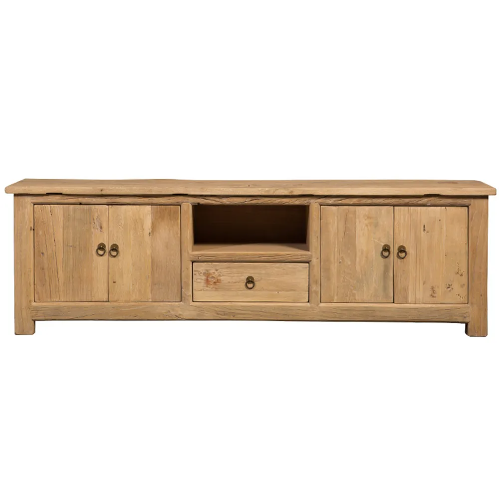 Antique Asian Furniture Recycle Wood TV Cabinet