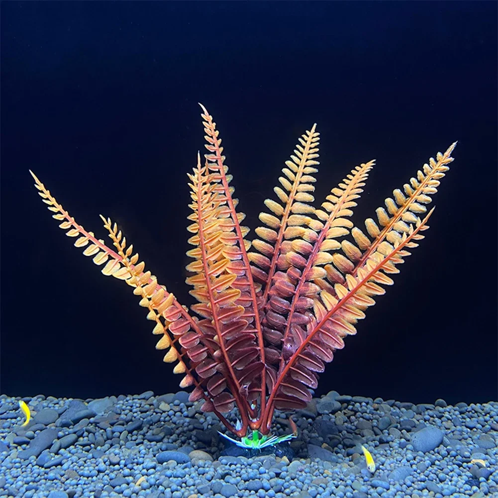 1Pc Simulation Artificial Plants Aquarium Decor Plastic Underwater Weed Grass Aquarium Accessories Fish Tank Decoration Ornament