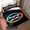 Trendy B-Billabong Logo Sheets Quilt Covers Bedding Dormitory Sheets Three-piece Bedding Set Three-piece Soft Warm Bedding Set 4