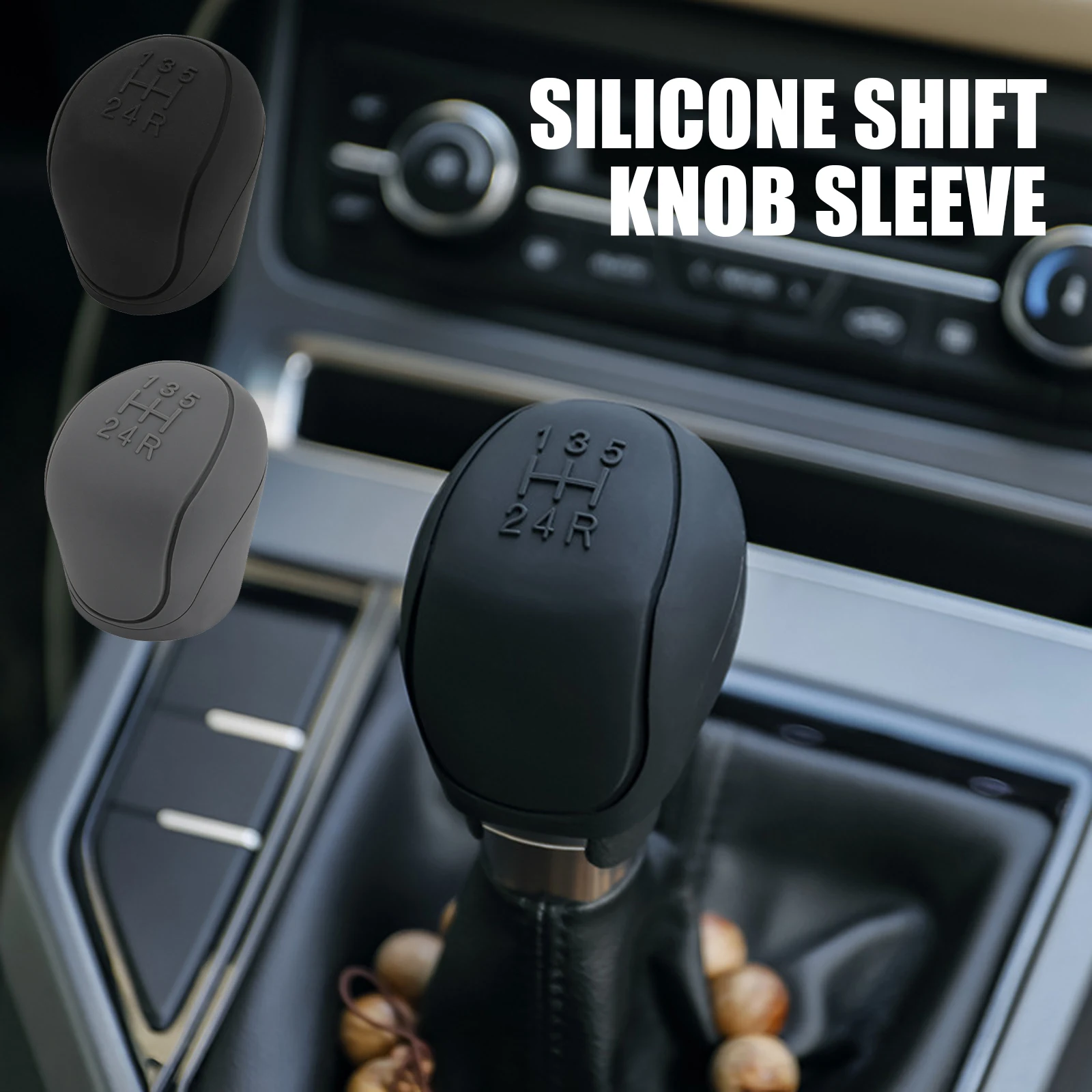 Silicone Gear Shift Knob Cover for Honda Civic Accord Pilot Fit Crv S2000  2015 2016 2017 2018 2019 2020 2021 - AliExpress