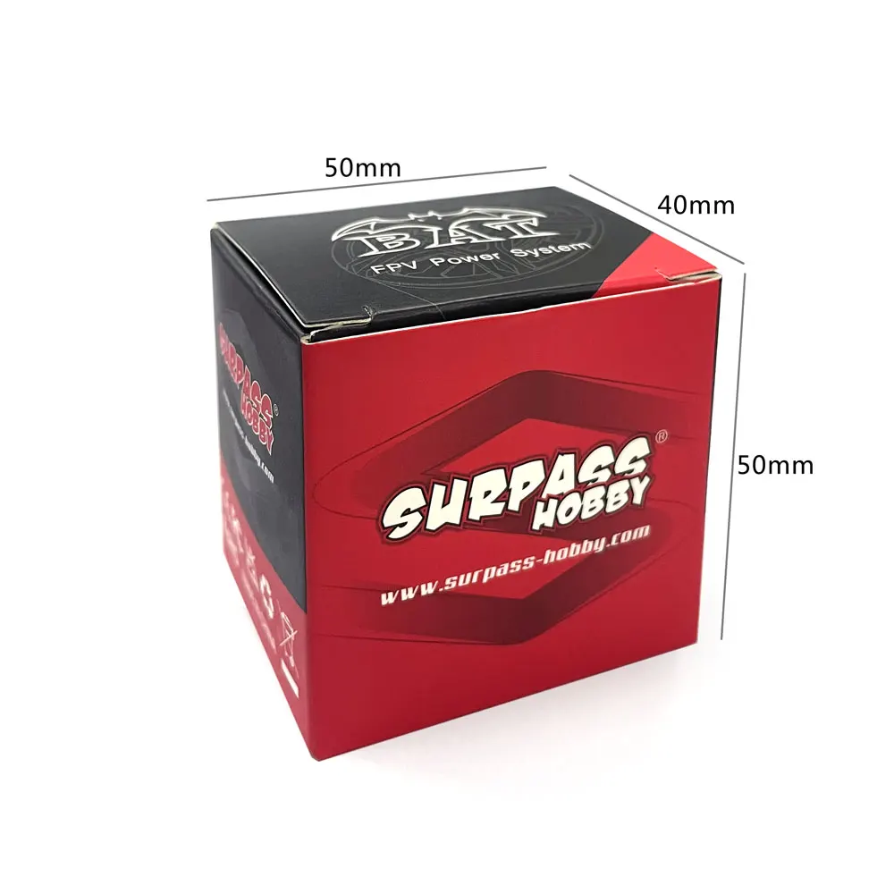 Surpass Hobby Bat S2806.5 2806 1300KV 1700KV Brushless Motor Alloy Shaft Compatible 5-6inch Propeller for RC FPV Racing Drone