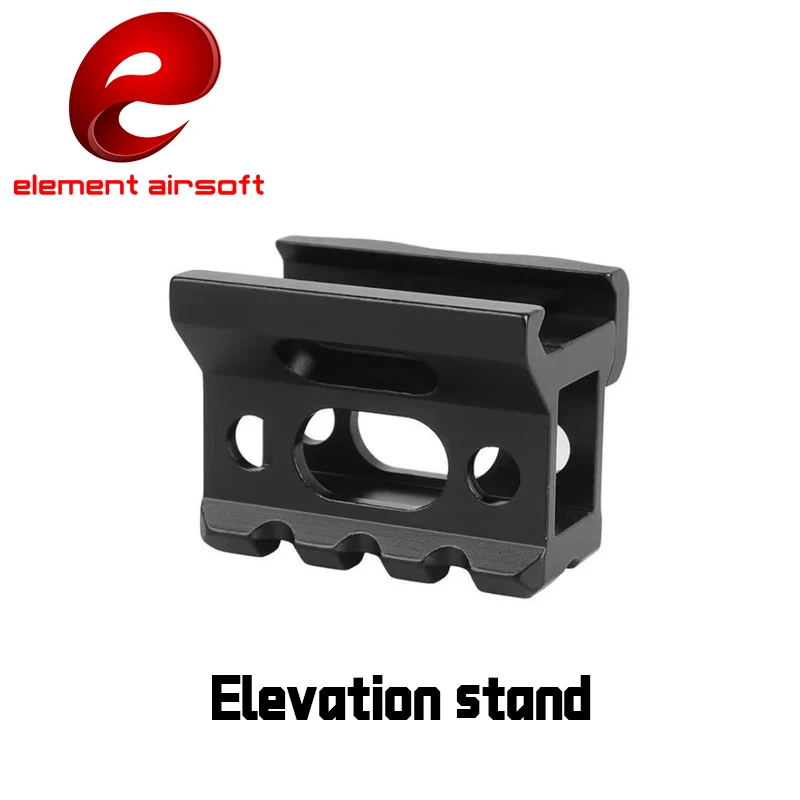 Picatinny short riser mount 1" height aluminum alloy scope base 20mm Picatinny rail