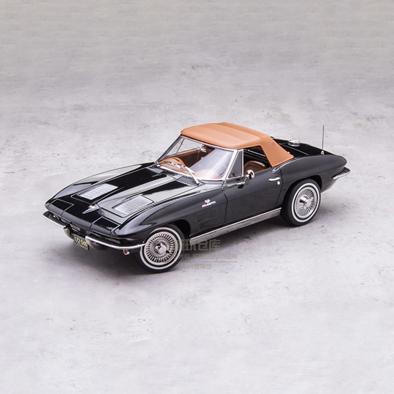 

NOREV литая в масштабе 1:18 Корвет Stingray 1963 имитация мышечной машины Модель автомобиля из сплава статический дисплей Коллекционные Подарочные украшения
