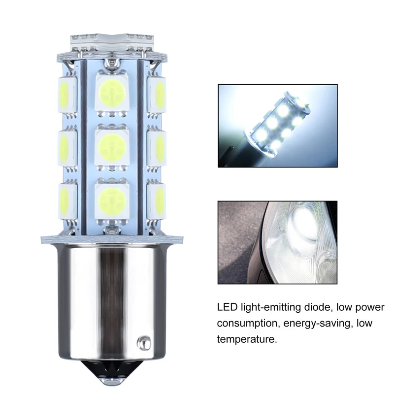 RV ķī ƮϷ ڵ Ʈ Ʈ  LED ׸ , 12V 6000K 1156 1141, 18SMD, 10 