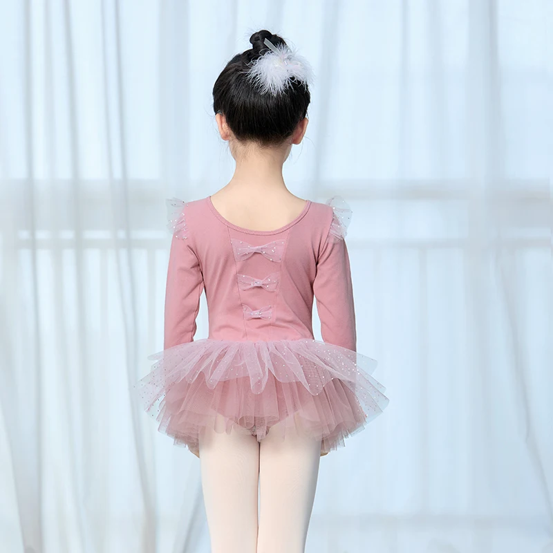 Ballet Leotard For Girls Kids Girls Ballet Dance Dress Ballerina Cap Sleeves Gymnastics Tutu Skirt Outfit Tutu Dress For Girls